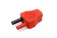 4mm Dual Plug to Socket Adapter